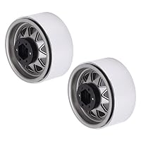 AXIAL SCX10 1/10 RC 10-Loch-Metallfelgen, dreieckige Nabe für Kletterauto, 4 Stück (Farbe) – Ansicht 4
