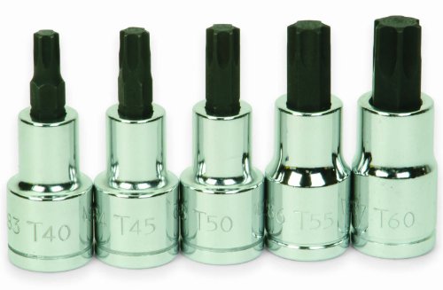 Williams 32908 5-Piece Torx Bit Socket Set