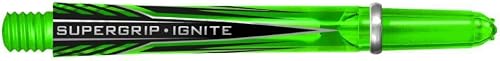 Harrows Supergrip Ignite Dart Shafts, Medium, Green