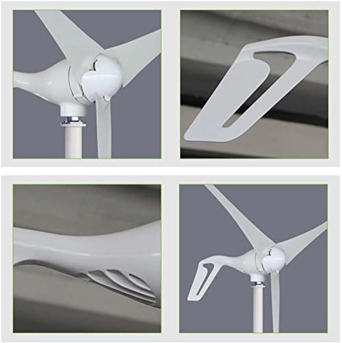 Éolienne 800W 24V à aimant permanent avec 6 pales pour électricité domestique