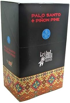 Tribal Soul Incense Smudge Stick Scents | Premium Quality Incense Stick Box of 12 Palo Santo Pinon