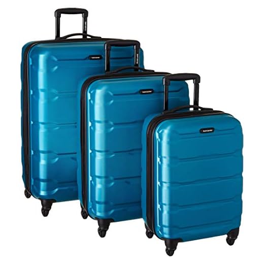 How to handle heavy luggage at airport porter Expandable Samsonite Omni PC Luggage Set