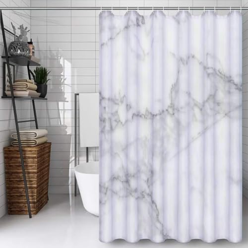 Rideau douche 180x190cm imperméable en polyester lavable abstrait moderne