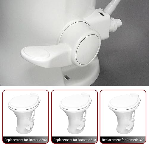 Image of Shkalacar RV Toilet Seal Kit Compatible with Dometic 300, 310 and 320 Series Toilets - RV Toilet Seal Kit for Replacement Part 385311652&385311658, Includes Waste Ball Seal Bolt Package