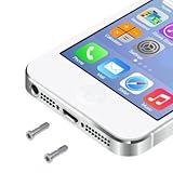  Wigento Pentalobe Torx Gehäuse Schrauben für Apple iPhone 5 5s Backcover 2 Stück Silber