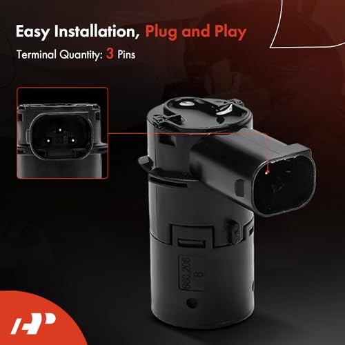 Image of A-Premium Parking Assist Sensor Compatible with Nissan | Backup Sensor for TITAN 2004-2008 2010, Armada 2005-2007, Replace# 259947S000, 259947S200