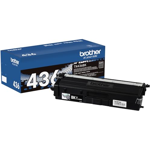 Brother TN436BK toner noir pour un espace de télétravail productif