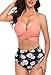 Produktbild JFan Bikini Damen Badeanzug Push Up Damen Zweiteilige Bikini Set Badeanzug Strandkleidung Neckholder Triangel Strandmode exy Halter Strandmode Bademode