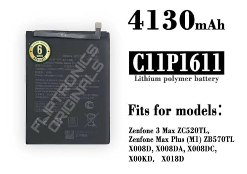 Image of C11P1611 Battery for Asus Zenfone 3 Max / Z3 Max ZC520TL X008DB 3 X008 X008D Z01B Battery with 6 Month Warranty ***(Z101)