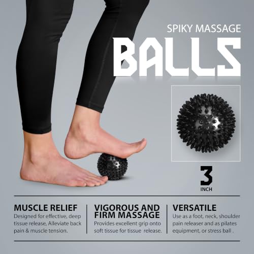 Rodillo de espuma ASA Techmed para ejercicio, kit de 5 piezas para rodillo dorsal y equipo de fisioterapia para recuperación muscular, entrenamiento de movilidad, alivio del dolor y atletas miniatura 5