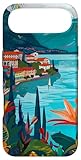 Italy Theme Minimalist Art (Lake Como)