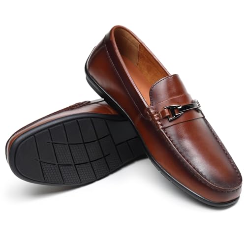 Penny Loafers for Men Mens Driving Loafers Dress Loafers Lightweight Soft4