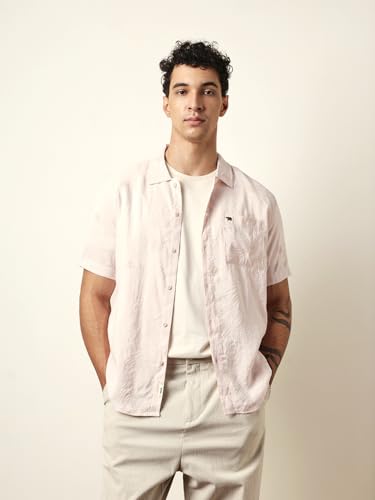 Image of THE BEAR HOUSE Men's Casual Shirt Modern Fit Everyday Wear