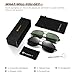 SUNGAIT Ultra Lightweight Rectangular Polarized Sunglasses UV400 Protection