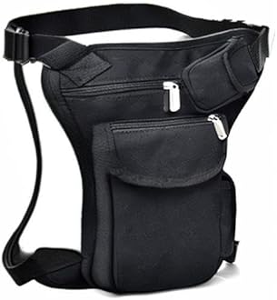 FiveloveTwo Hiking Waistpacks Small Multi-Purpose Drop Waist Leg Bag Military Utility Tactical Hip Molle Pack Sport Camping Hiking Motorcycle Racing Thigh Pouch