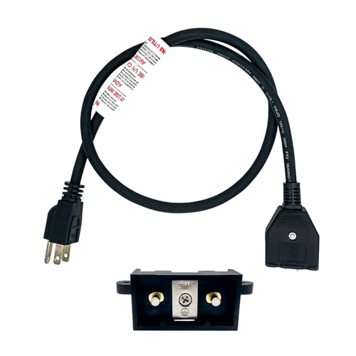 9001150010 Breakaway Magnetic Turkey Fryer Power Cord Compatible with Masterbuilt