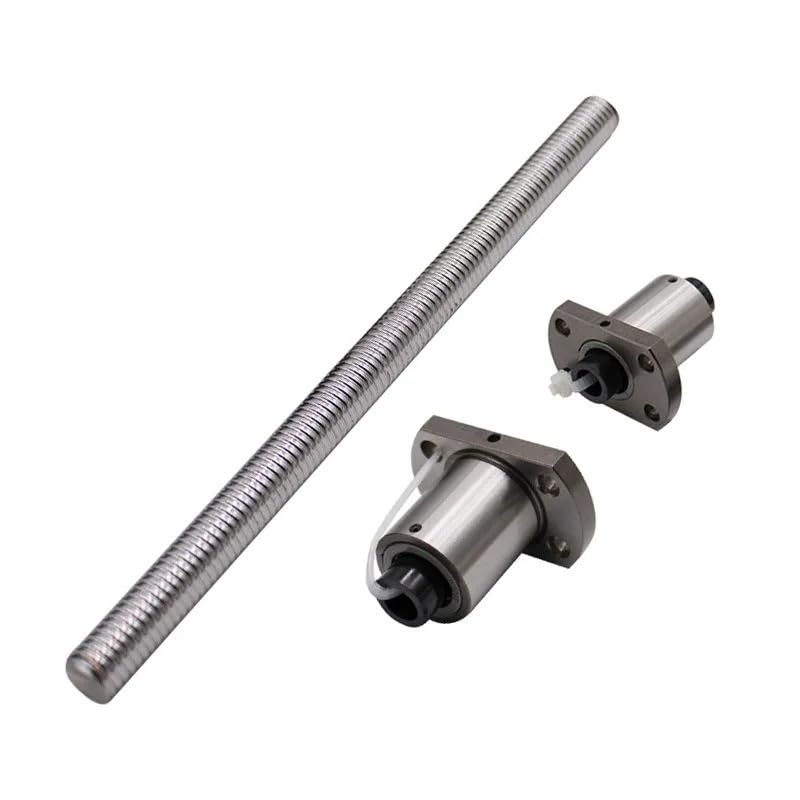 Tornillo de bola precisión 16 mm SFU1610 650 mm máquina herramienta CNC
