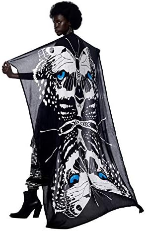 Jonny Cota Studio Leopard Wing Scarf, Men's and Women's
