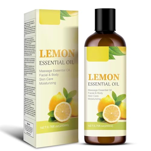 Aceite Esencial de Limón 200ML para Aromaterapia