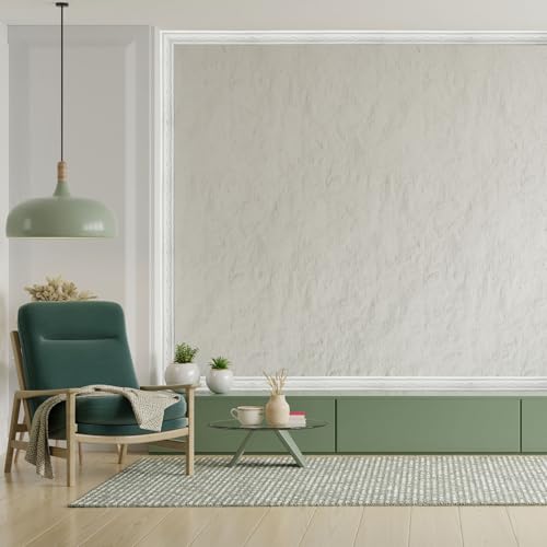 WAPANE 457.2 cm x 4.0 cm 3D Wall Edging Self Adesivo, Padrão Molding Peel and Stick Wallpaper Border