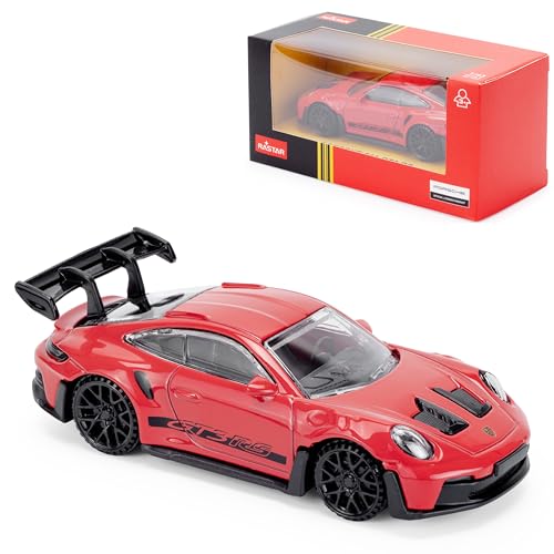 Porsche 911 GT3 RS 1:43 Scale Die-Cast Model Car - Red | Detailed Collectors Edition Diecast | Official Licensed Product