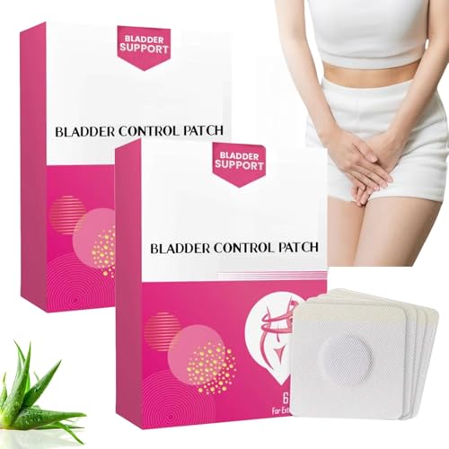 12PCS Bladder Control Patches,Bladder Leakage Improve Patch for Men & Women,Bladder Strength Patches for Bladder Support,Pain Relief & Wellness Patches,Bla/dder Patch Kit for Repair