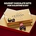 Godiva Red Ribbon Gold Assorted Chocolate Gift Box, Belgian Dark and Milk Chocolates with Pralinés, Ganaches & Caramels, Gourmet Valentine's Day Gift, Kosher, 8 Pc