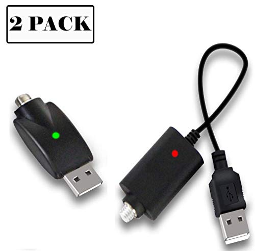 【2-Pack】USB Charge Thread Charger Smart Over-Charge Protection, for USB Adapter Devices with LED