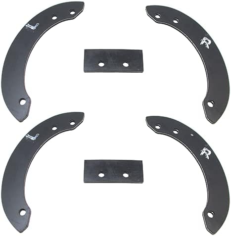 Honda HS520/HS720 OEM Paddle Set 72427-V10-020 (2), 72428-V10-020 (2), 72443-V10-020 (2)