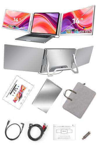 Amazon.co.jp: PETOOP トリプルモニター 14インチ 超軽量1.43kg ノート