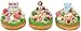 DecoPac Elf Smiling's My Favorite Festive Rings, Christmas Cupcake Decorations For Holiday Celebrations And Parties – 24 Pack