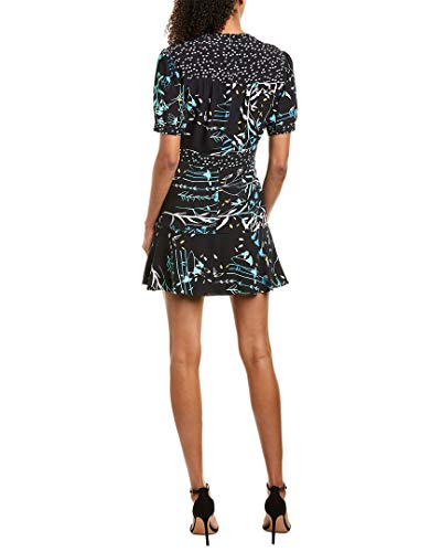 Parker Women's Talisa Sleeve V-Neck Fit To Flare Short Dress, Woodlands, 2 #TOP1
