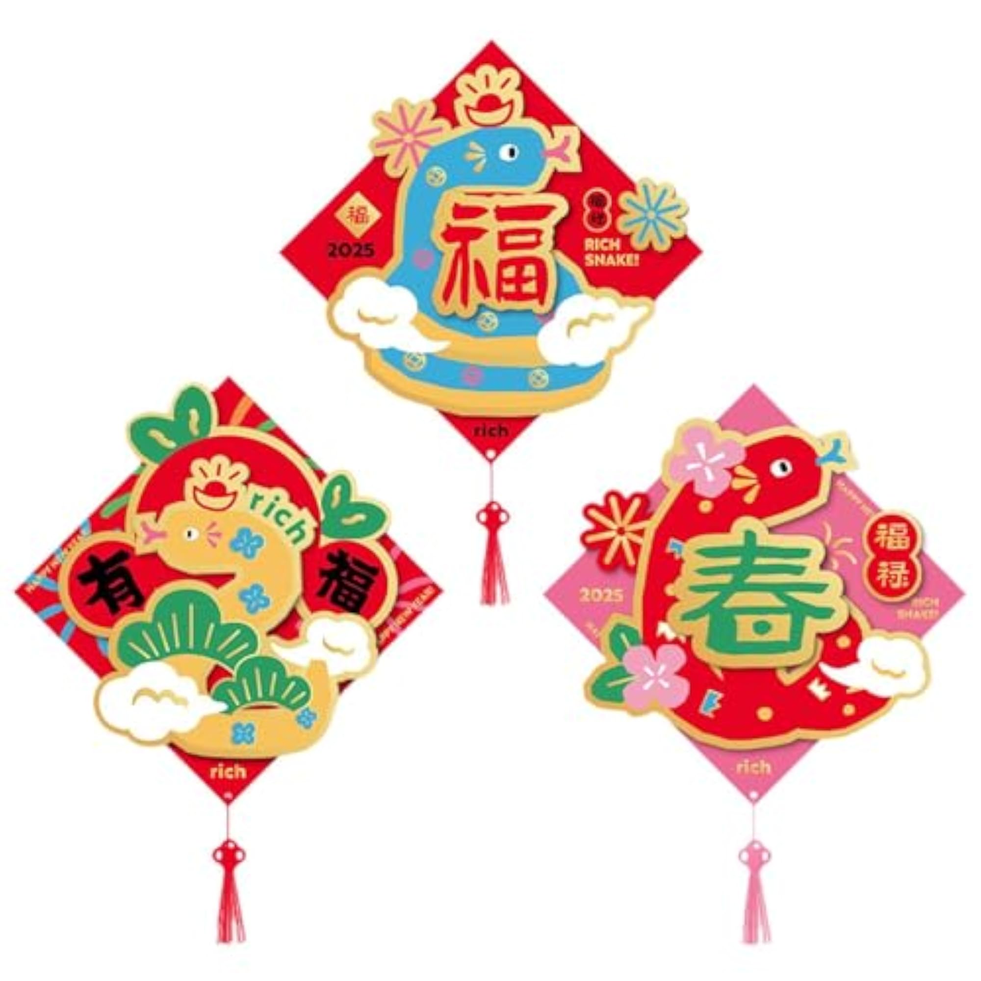 Chinese New Year Decorations 2025 Accessories Window Stickers