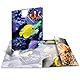 HERMA Sammelmappe A4 Fische, Kinder Eckspanner-Mappe aus Kunststoff mit Tier Motiv, Hochglanz-Optik, Gummizug, Innenklappen und Innendruck für Jungen und Mädchen