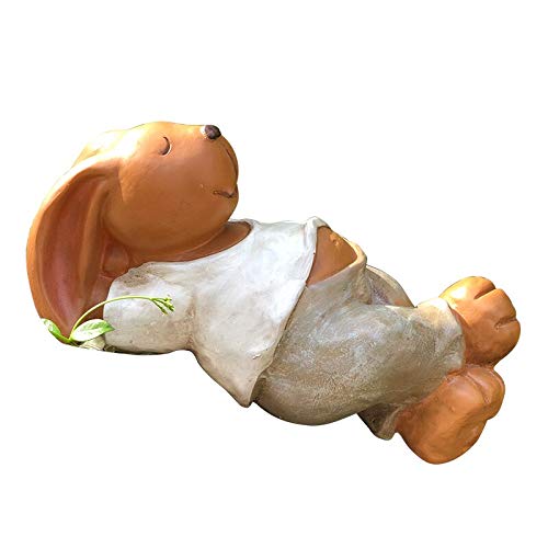 Figurines de lapin Koliyn en art sculpture d'ornement haut de gamme