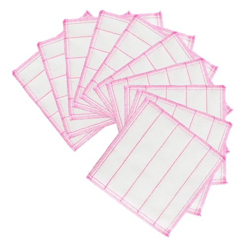 Holibanna 10 Piezas De Paños De Limpieza Toallas De Cocina Paños De Fregar De Fregar para Eructar De Limpieza Trapos De Lavado Hilo De Algodón