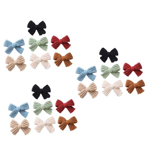 UPKOCH 21pcs Hair Bow Clips for Girls Decorative Hair Accessories Comfortable for All-day Wear for Hairstyles for Toddlers and Boys and Girls