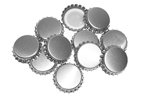 New Beer Bottle Caps Oxygen Absorbing Seal Silver Crown Caps For Home Brew Or Crafts 144 Pieces #TOP6