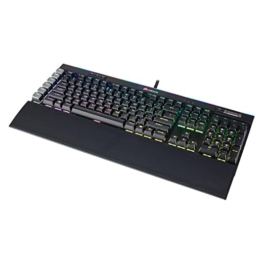 Corsair K95 RGB Platinum Clavier Mécanique Gaming (Cherry MX Speed, Rétro-Éclairage RGB Multicolore, AZERTY) Noir