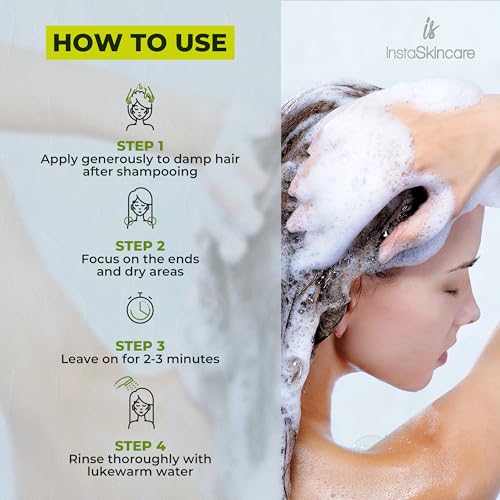 Instaskincare Tea Tree Shampoo And Conditioner Set With Castor Oil, Rosemary Oil For Hair Growth thumb #4