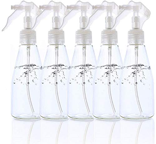 Twinstar スプレーボトル 霧吹き PET 噴霧器材 消毒用 アルコール対応 除菌 虫除け 液体詰替用ボトル 小分けボトル 噴霧器 空ボトル 散水用具 除菌剤 消臭剤 液体分配ボトル スプレー 容器 (5本セット)