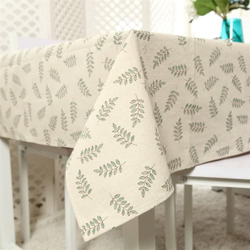 Nappe table rectangulaire 90 x 140 anti tache lavable coton Daesar