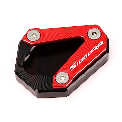 Agrandisseur béquille S1000RR alu CNC, finition haut de gamme pour moto 2019-2022