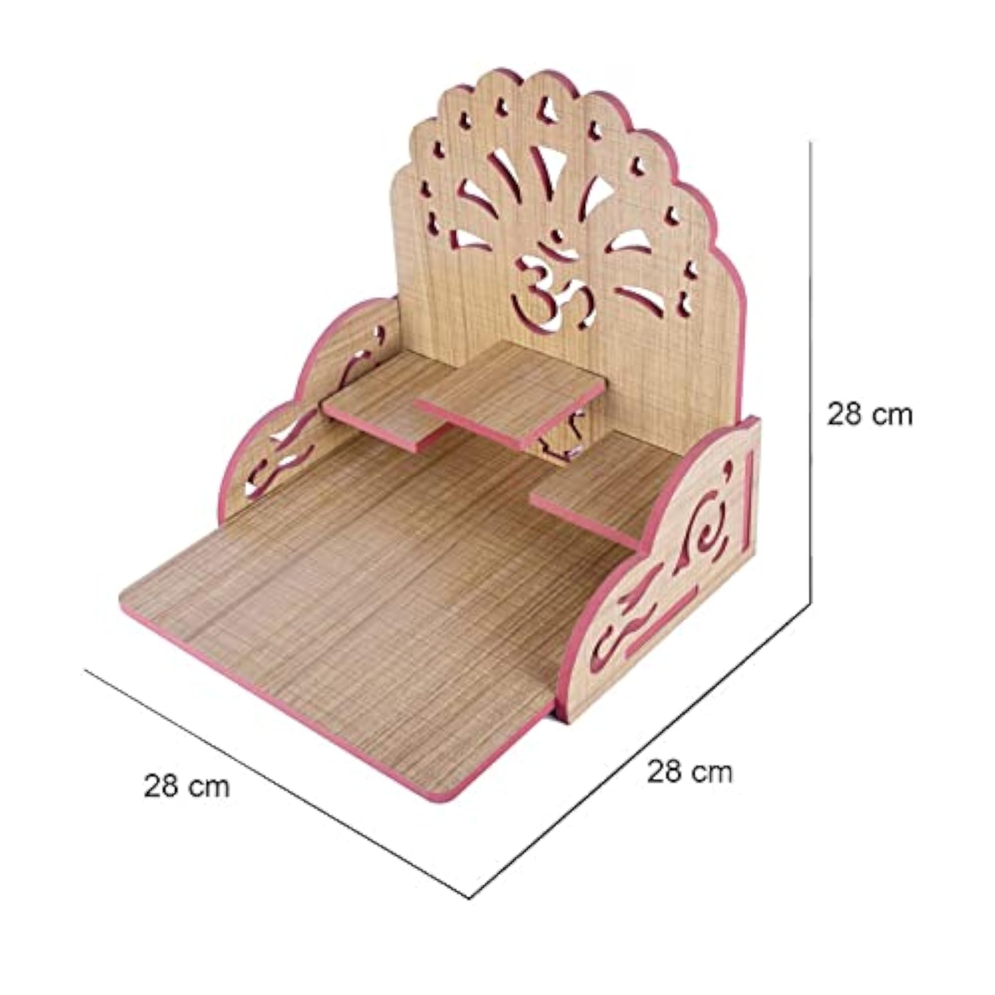 Temple Model 413 Smart Temple, Engineered Wood Home Temple