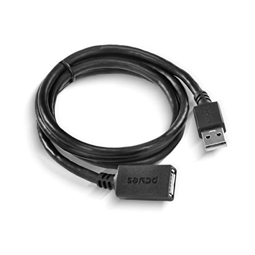 CABO EXTENSOR USB A 2.0 MACHO PARA USB A 2.0 FEMEA 28AWG PURO COBRE 1 METRO - PUAMF2-1 - PCYES