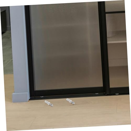 Kit de herrajes para puertas plegables HOMSFOU, 4 piezas, metal y plástico, instalación fácil miniatura 3