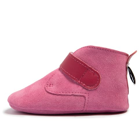 Prewalker Baby Soft Sole Leather Suede Bootie Cherry Bomb Unisex