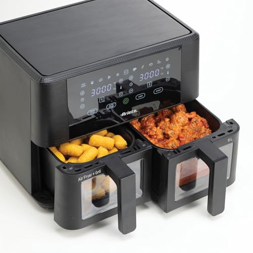 Ariete 4631 Friggitrice ad aria Doppia 9 Litri 2400W 11 programmi - 9