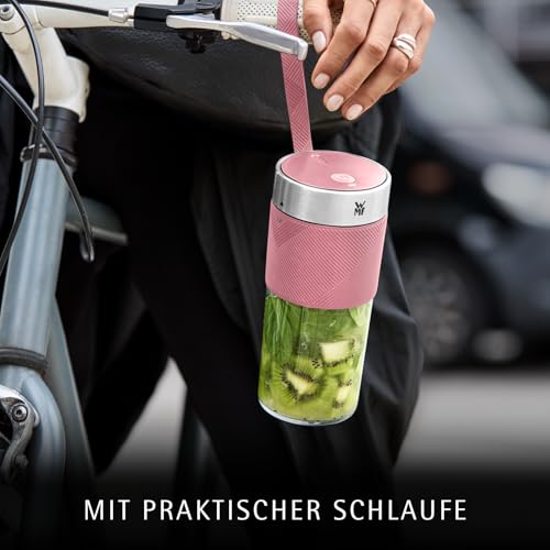 WMF Küchenminis Mix on the Go 300 ml, Mini Mixer to Go, USB Mixer Smoothie Maker, aufladbarer Personal Blender… – Ansicht 4