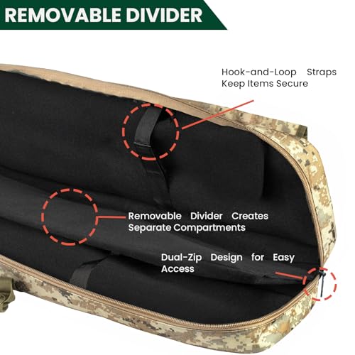 HUNTSEN Double Padded Soft Bag - Lightweight with Padded Carry Handle by HUNTSEN - Used condition - Image 4